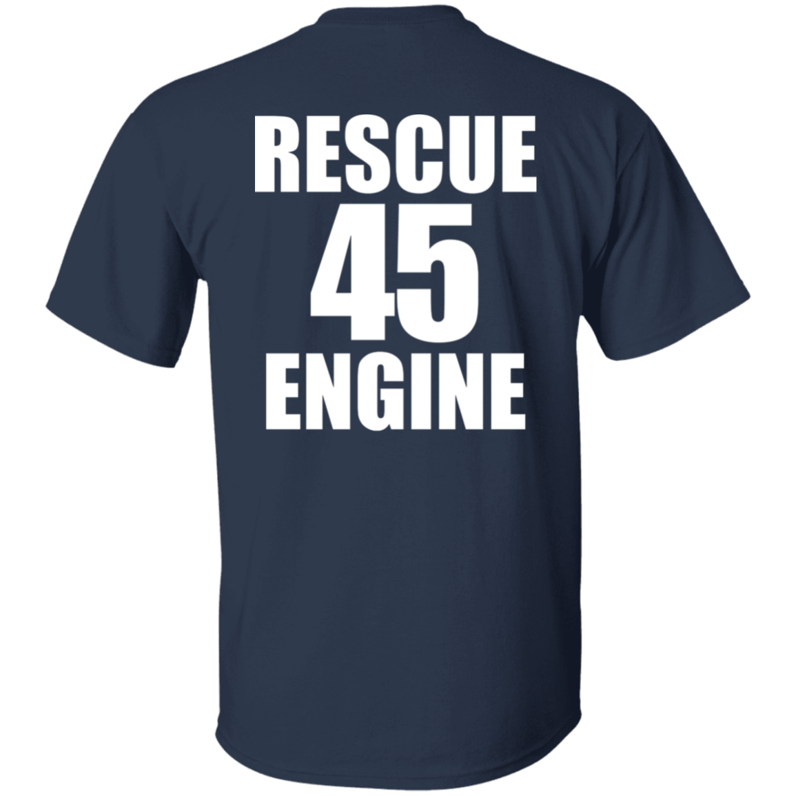 Rescue Engine Tee, Navy