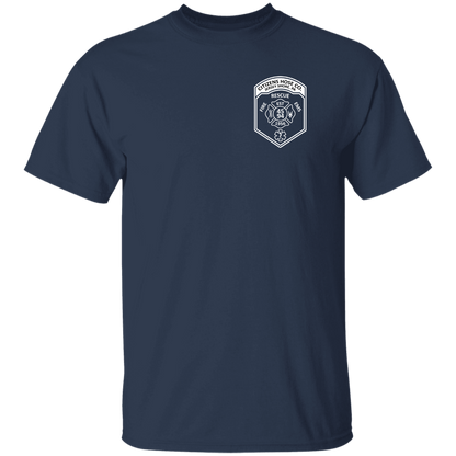 Rescue Engine Tee, Navy