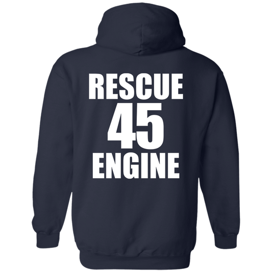 Rescue Engine Hoodie, Navy