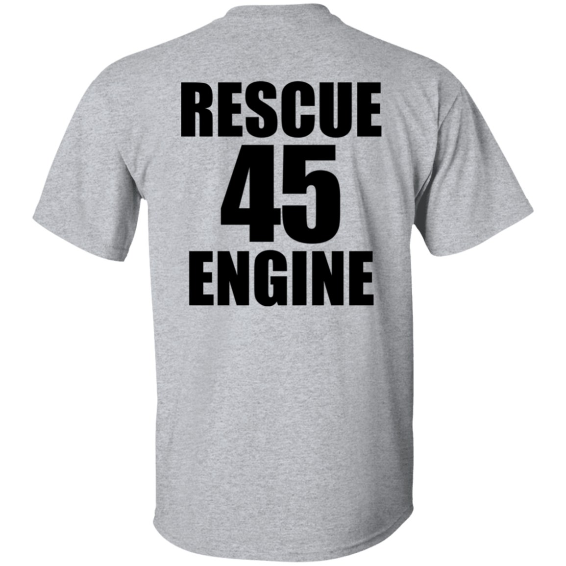 Rescue Engine Tee, Gray