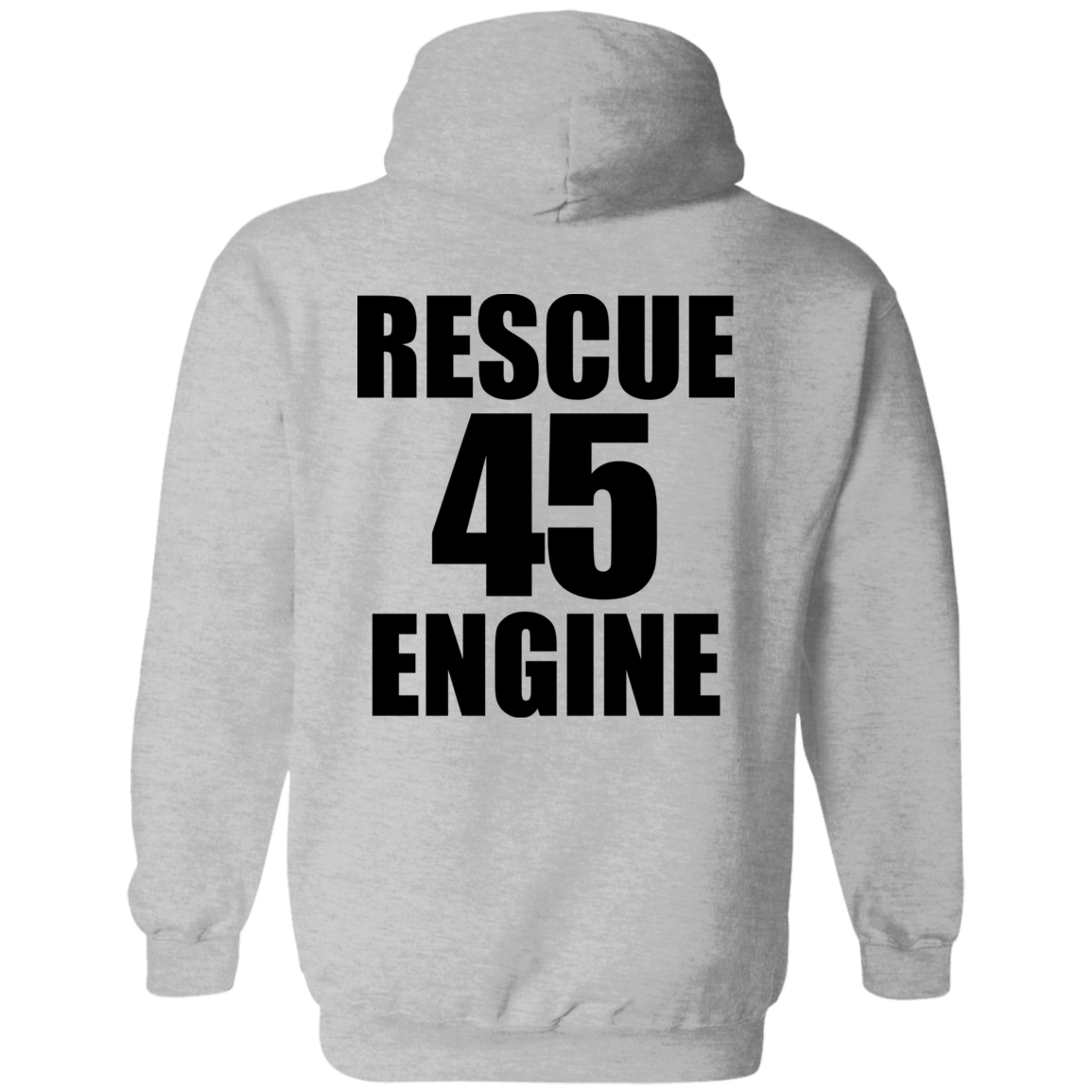 Rescue Engine Hoodie, Gray